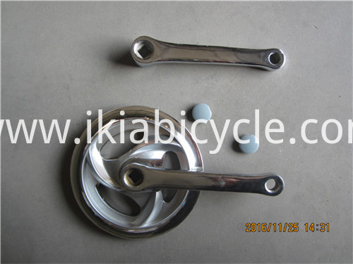 Steel Crank Set With Double Plastic Cover