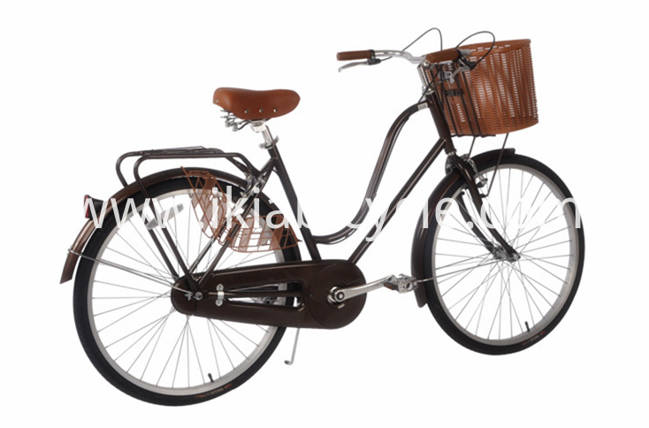 Steel Lugged Frame 26 Inch City Bicycle