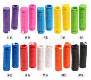 Black Green Color Bike Handle Bar Grip