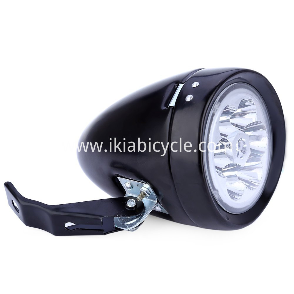 Black Bike Headlight Bicycles Light Set