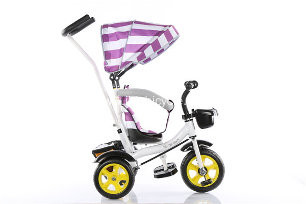 Steel Frame Child Tricycle with EVA Tyre