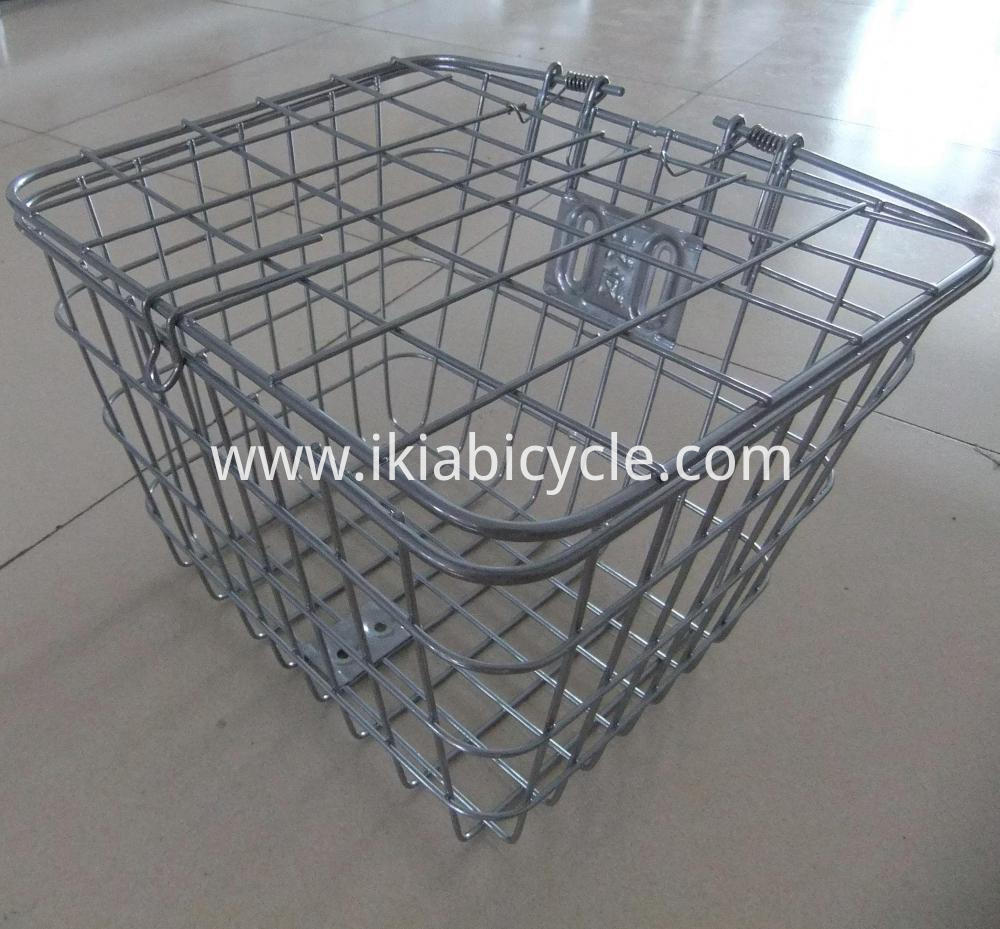 Weaving Basket Plastic Basket for Bike