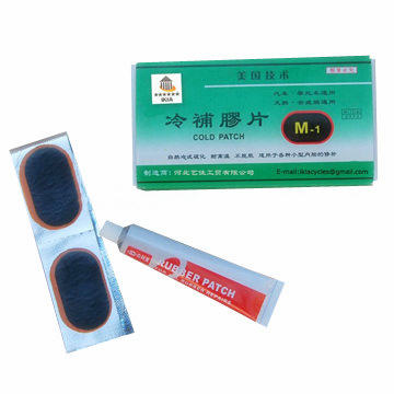 24pcs Cold Rubber Patch for Bike Tire