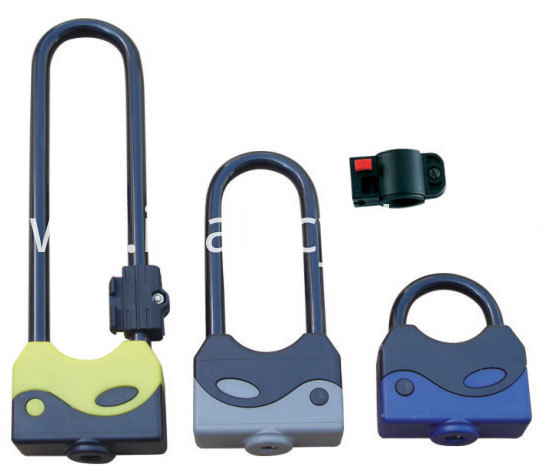 Red Color U-lock Bicycle Lock