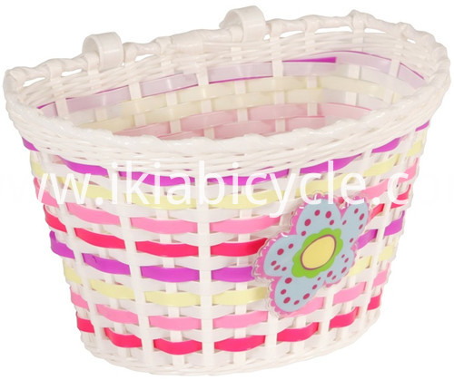 Kids Wicker Bicycle Basket
